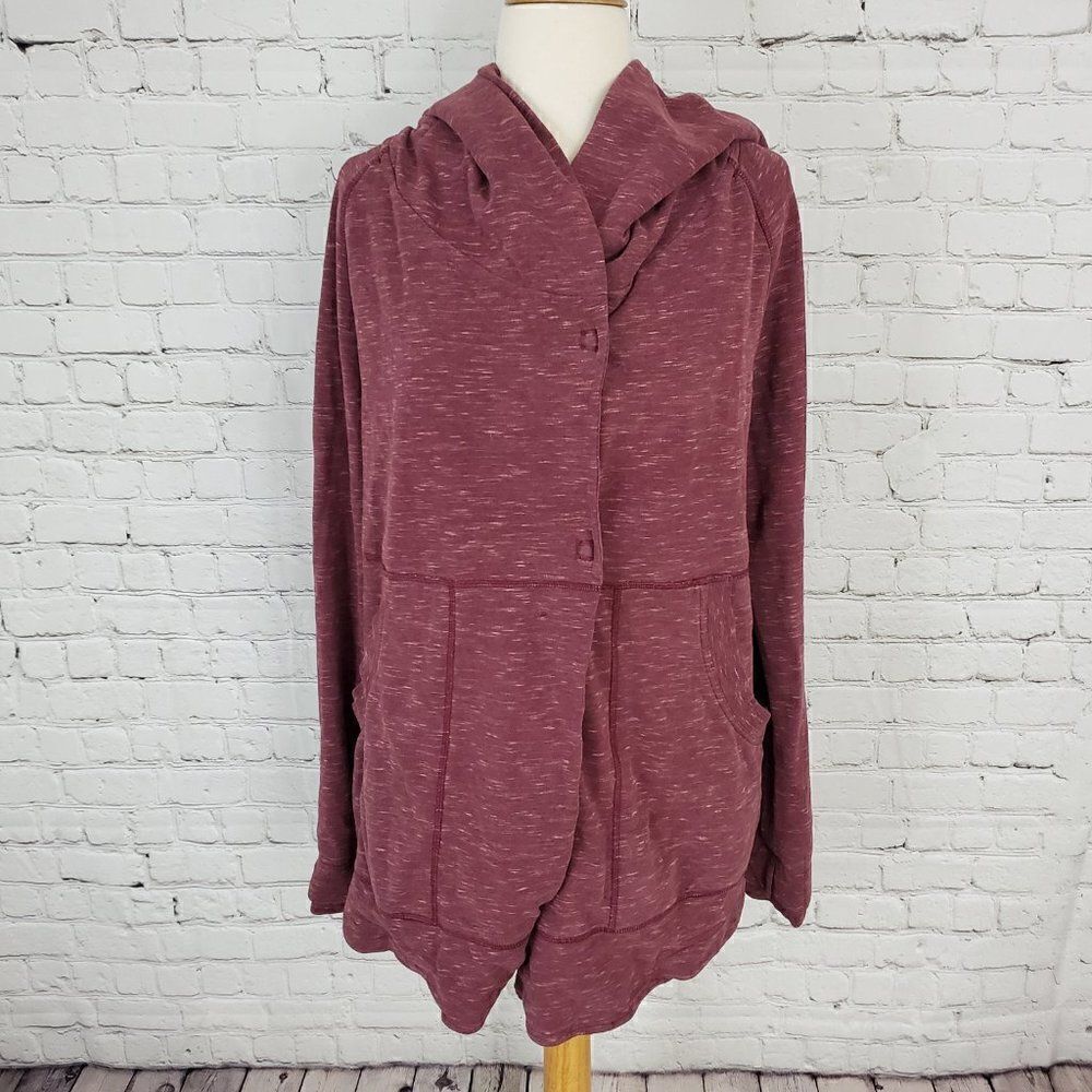 Lululemon Find Your Centre Wrap Rust Berry sz 6 - Picture 4 of 10